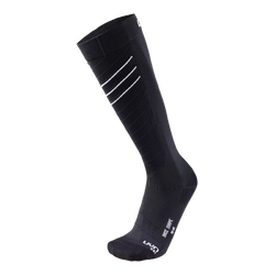 Ski socks UYN Man Ski Race Shape Black/White - 2025/26