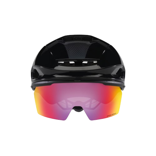 Fahrradhelm Oakley ARO7 Road Black Gloss Ice/Prizm Road