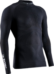 Thermounterwäsche X-bionic Energy Accumulator 4.0 Shirt Turtle Neck LG SL Men Opal Black/Arctic White - 2024/25