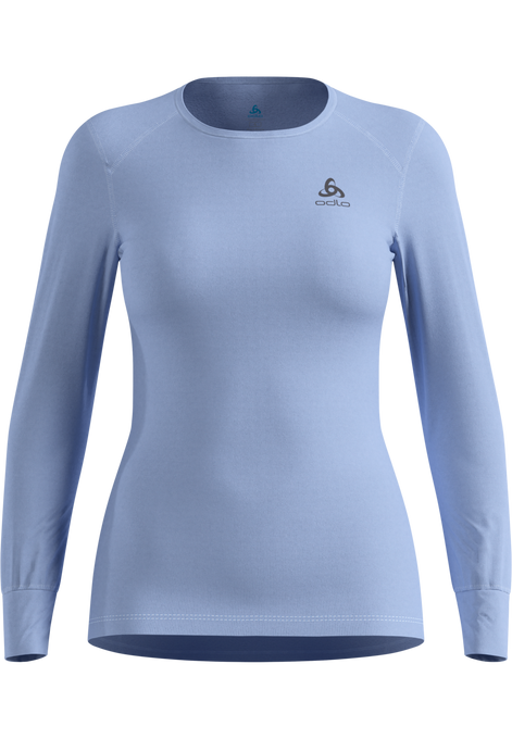Thermoactive Shirt Odlo Active Warm BL Top Crew Neck L/S Woman Blue Heron - 2025/26