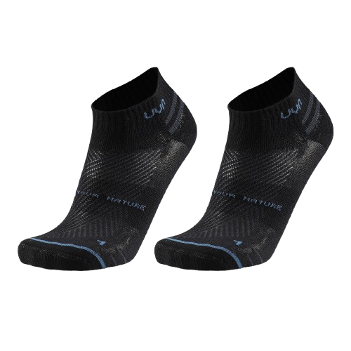 Skarpety trekkingowe UYN Unisex All Round Low Cut 2Pack Black/Black