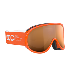 Gogle POC Pocito Retina Fluorescent Orange/Partly Sunny Light Orange - 2025/26