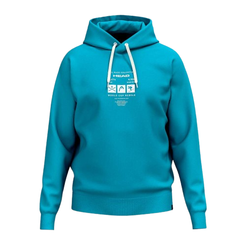 Bluse HEAD WCR Hoodie Unisex Blue - 2025/26