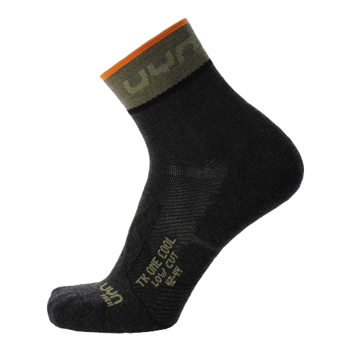 Skarpety trekkingowe UYN Man Trekking One Low Cut Socks Anthracite/Green