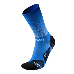 Outdoor Socks UYN Man Cycling Aero Socks Black/Blue