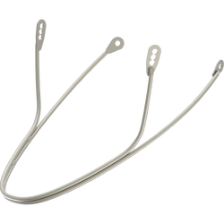 Chin Guard Sweet Protection Trooper 2Vi SL Chin Guard Titanium - 2025/26