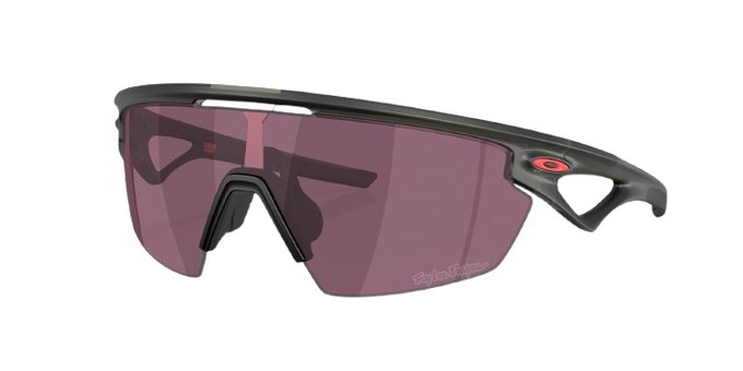 Sonnenbrille OAKLEY Sphaera Troy Lee Designs Mette Olive Ink Frame/Prizm Road Black Lenses