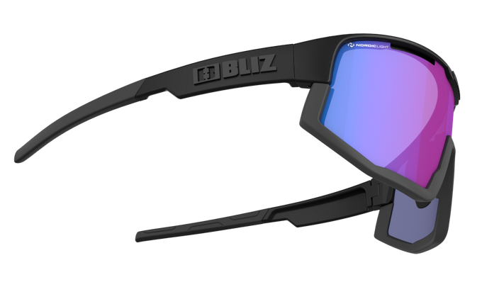 Sunglasses BLIZ Vision Matt Black Nano Optics/Nordic Light - 2024