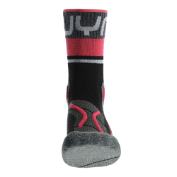 Skarpety trekkingowe UYN Woman Trekking One Merino Socks Black/Pink