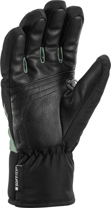 Rękawice LEKI Griffin 3D Junior Black/Dusty Green - 2025/26