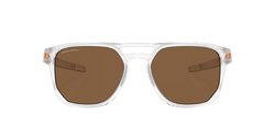 Sonnenbrille OAKLEY Latch Beta Introspect Collection Prizm Bronze Lenses / Matte Clear Frame