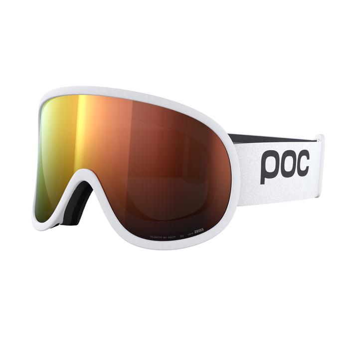 Gogle narciarskie POC Retina Hydrogen White/Partly Sunny Orange - 2025/26
