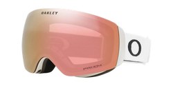 Brille Oakley Flight Deck M Matte White Prizm Rose Gold - 2024/25