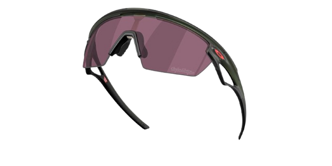 Sunglasses OAKLEY Sphaera Troy Lee Designs Mette Olive Ink Frame/Prizm Road Black Lenses