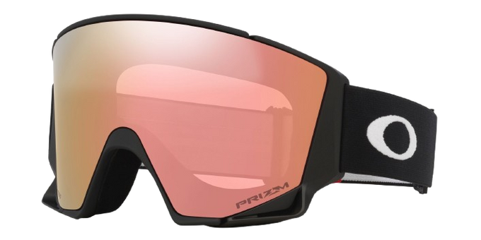 Gogle Oakley Flow Scape L Matte Black/Prizm Rose Gold Iridium + Dodatkowa Szyba Prizm Snow Iced Iridium - 2025/26