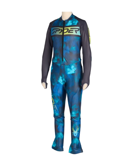 Guma narciarska Spyder Performance Gs Race Suit Jr Cobalt Block Camo - 2025/26