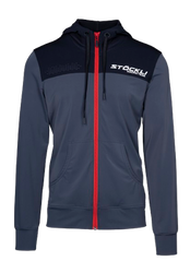Bluza polarowa Stoeckli Hoody Jacket Fullzip WRT Antra Black - 2023/24