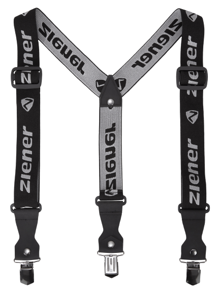 Szelki Ziener Braces Clip-Z Black - 2025/26