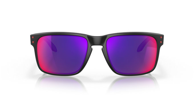 Sunglasses Oakley Holbrook Matte Black/Positive Red Iridium - 2023