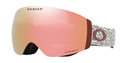 Gogle Oakley Flight Deck Pro M Matte Black/Prizm Rose Gold Iridium + Dodatkowa Szyba Prizm Snow Black Iridium - 2025/26