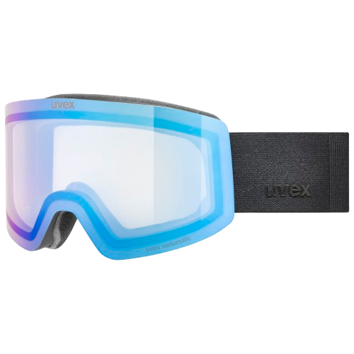 Gogle Uvex Provoqe V Black Matt/Mirror Blue - 2025/26