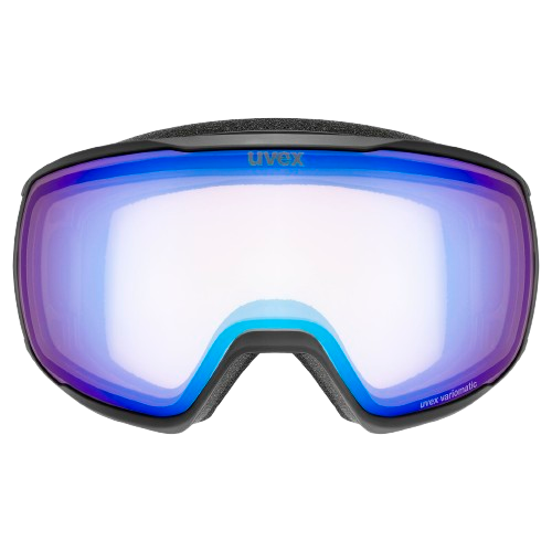 Gogle Uvex Victorious V Black Matt/Mirror Blue - 2025/26