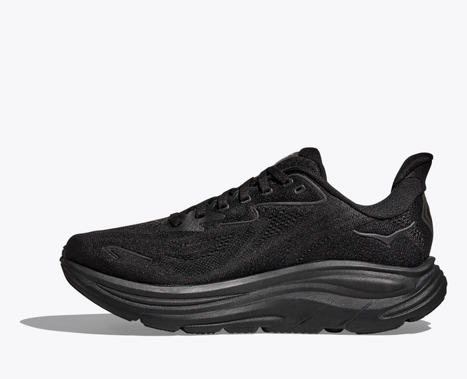 Damen Schuhe Hoka Clifton 10 Black/Black