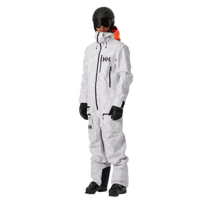 Kombinezon narciarski Helly Hansen Chugach Infin Printed Suit Grey Fog Snow Camo Aop - 2024/25