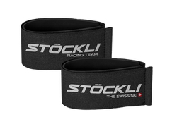 Ski rzepy Stoeckli Skiclip Kautschuck Black (Pair) - 2023/24