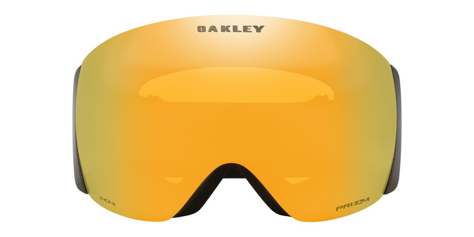 Gogle Oakley Flight Deck Pro M Mettalic Black Gold/Prizm 24K + Dodatkowa Szyba Prizm Snow Iced Iridium - 2025/26