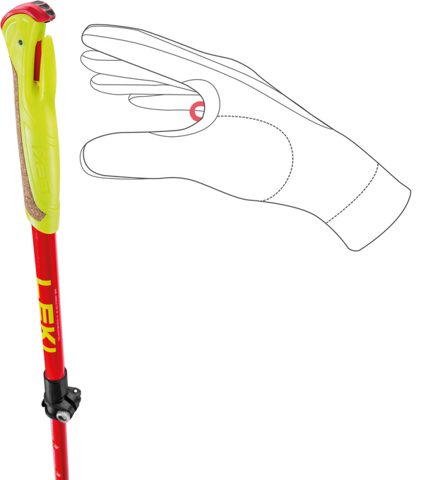 Poles Trail Running LEKI Ultratrail FX Junior 