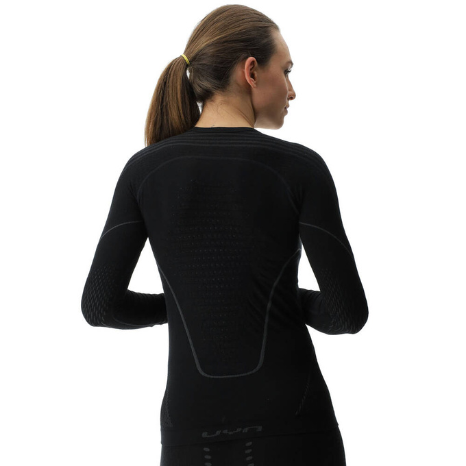 Koszulka termoaktywna UYN Woman Evolutyon Biotech UW Shirt Long_SL Black - 2023/24