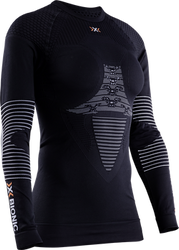 Koszulka termoaktywna X-bionic Energizer 4.0 Shirt LG SL WMN Opal Black/Arctic White - 2024/25