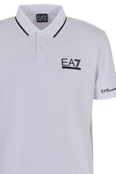 Koszulka Emporio Armani Man Jersey Polo White