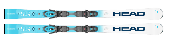 Ski HEAD Worldcup Rebels E.SLR + PR 11 GW Brake [G] 78 mm Matt Black/Speed Blue - 2025/26