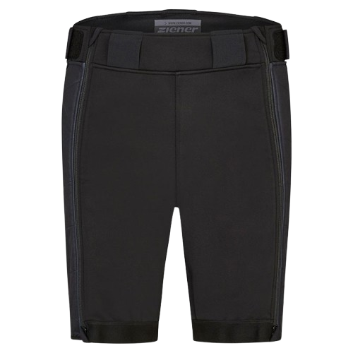 Ski-Rennshorts Ziener Race Softshell Shorts Junior Black - 2025/26