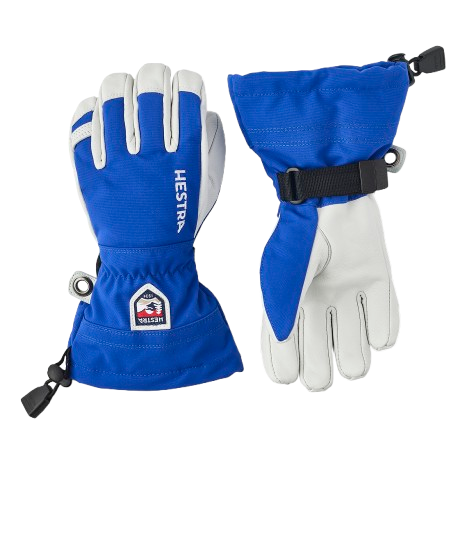 Rękawice Hestra Army Leather Heli Ski Jr. Royal Blue - 2025/26