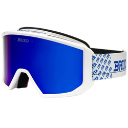 Gogle Briko Vulcano Mask Italia White/Science Blue - 2025/26