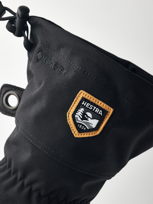 Rękawice Hestra Army Leather Gore-Tex Black/Black - 2025/26