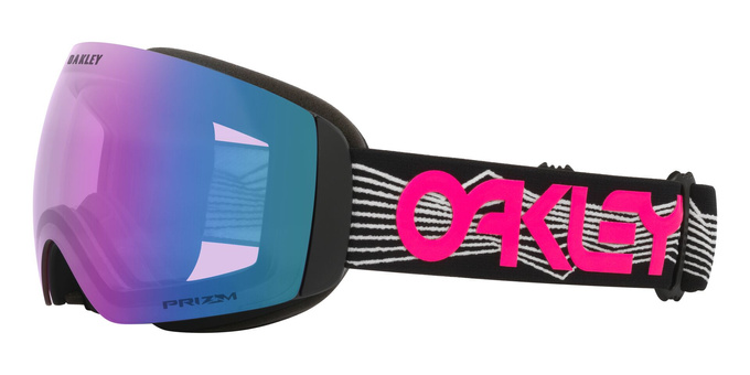 Goggles Oakley Flight Deck M Black Wired/Prizm Snow Iced Iridium - 2025/26