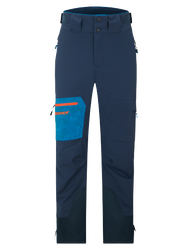 Ski pants Ziener Tewes Full-Zip Teamwear Lady Blue Foggy Print Dark Navy - 2025/26