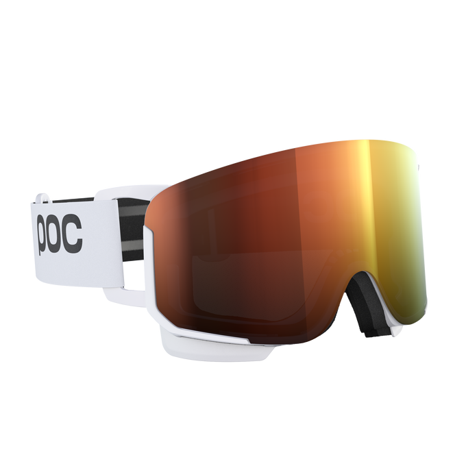 Goggles POC Nexal Hydrogen White/Partly Sunny Orange - 2025/26