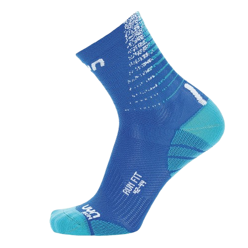 Laufsocken UYN Man Run Fit Socks Blue/Turquoise