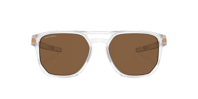 Okulary OAKLEY Latch Beta Introspect Collection Prizm Bronze Lenses / Matte Clear Frame