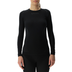 Thermounterwäsche UYN Woman Evolutyon Biotech UW Shirt Long_SL Black - 2023/24