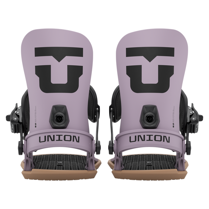 Snowboard Bindings Union Strata Grey Violet - 2025/26