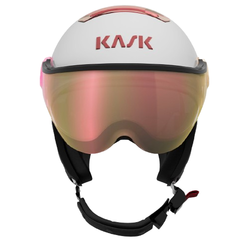 Kask narciarski KASK Chrome Visor White/Pink Gold - 2025/26