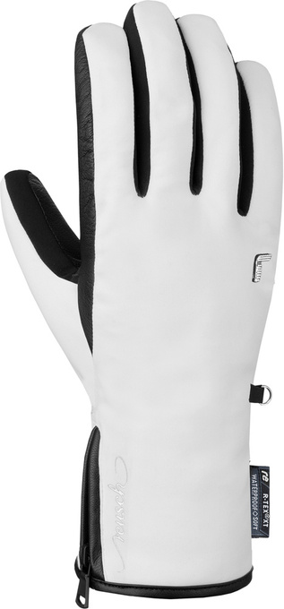 Rękawice Reusch Tiffany R-TEX® XT White/Black - 2025/26