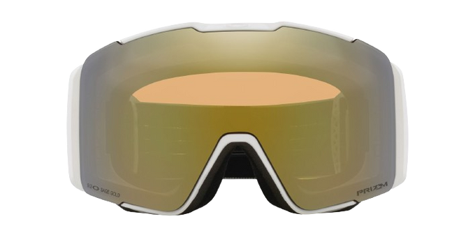 Gogle Oakley Line Miner Pro L Matte White Prizm Sage Gold + Dodatkowa Szyba Prizm Sapphi - 2024/25