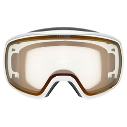 Gogle Uvex Victorious Pro V White Matt/Mirror Red - 2025/26